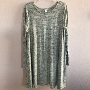 XL Gray Casual Dress